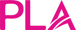 PLA Logo in the footer section of our website 